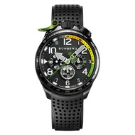 BOMBERG｜BOLT - 68 RACING 系列 黑綠XL賽車計時碼錶－錶徑 45mm