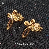 Anting Emas Kadar 750 Toko Emas Gajah Online Salatiga 32