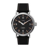 Timex TW2V44000 WATERBURY STANDARD นาฬิกาข้อมือผู้ชาย สายผ้า สีดำ
