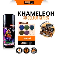 Samurai Spray Paint Aerosol Khameleon 3D Paint K1/T401/K2/T500/K3/T501/K4/T808/K5/T800/K6/T901/K7/T6