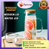 [ READY STOCK IN MALAYSIA ] SUPERRCUP HOT & COLD WATER 1500ML / 1700ML BOROSILICATE GLASS JUG / JAR 