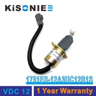 1751ES-12A3UC12B1S 12V Fuel Shut Off Solenoid 129953-77811 For Yanmar 4NTE94 Engine Hyundai R60-5 R2