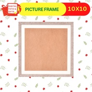 Picture Frame 10x10 and 12x12 with Matting for Photo or Diamond Painting