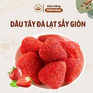 Cela Food Whole Freeze-dried Dalat Strawberries 200g Sugar-Free Bag, Natural Sweet and Sour Dried Fr