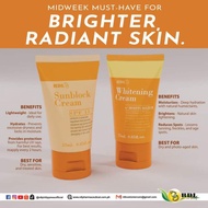 rdl whitening cream and sunblock cream 25grams