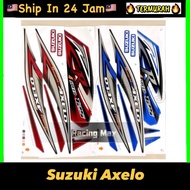 Suzuki Axelo Stiker Sticker body Stripe Cover set coverset cover set strike stiker stripe shogun axelo 125 AXELO125 (1)