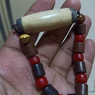 gelang cemeti asli bahan tanduk kijang pupul