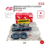 FIC Brake Master Cylinder Repair Kit FT-1274 (7/8") Applicable for AVANZA-1.3 - F601 | F652  RUSH - 