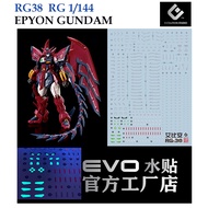 Water DECAL [EVO] RG 38 1/144 EPYON GUNDAMWATER FLUORESCENT RG38