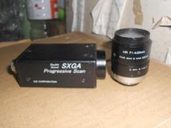 CIS 工業相機 SXGA  CCD VCC870A  鏡頭 HR F1.4/25mm (後)