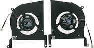 Compatible CPU & GPU Cooling Fan for MSI 14K2 Stealth 14 AI Studio A1V A13UDX A13VE A13VF A13VG MS-1