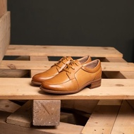 德比牛津鞋_擦色棕