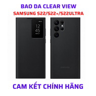 [CHÍNH HÃNG] Bao Da Clear View Samsung S22 / S22 Plus / S22 Ultra