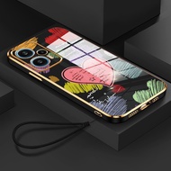 Phone Case For Xiaomi POCO F5 F4 F4 GT F3 F2 Pro F1 Case Cesing Love Full Color Pattern Coated Silic