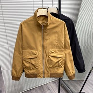 Spring Autumn Men's Jacket 2023 New Style Windproof Casual Stand-Up Collar Fashion Jacket Ruffian Ha