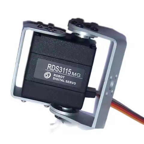 RDS3115 RDS3120 Robot Servo 15KG/20Kg/25Kg/30Kg/60Kg Dual Axis Shaft Servo Metal Gear Digital Servo