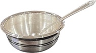 999 Pure Silver Hallmarked Anna Prasanam150ml Capacity 3.5 inch Bowl & 5.0-inch Spoon Set - 3.5 Set#