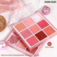 Sivanna Colors Crystal Face 9-pan Eyeshadow Palette HF651,HF631 [Thailand]