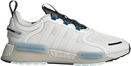 NMD_R1 V3 Shoes Men's, Crystal White/Cloud White/Blue Rush, 8.5 US
