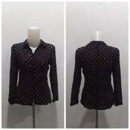 Baju Blouse Kemeja Wanita Size XS Import Branded PL 1587