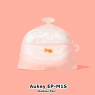 【Hot sale】For Aukey EP-M1S Casing Case Soft Silicone Earphone Case Innovation Cartoon NO.3