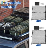Truck Bed Cargo Net 4x4ft Stretches to 8x8ft Highly Elastic Pickup Truck Bed Mesh Organizer with Car