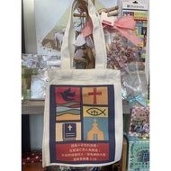 [Red Gospel Bookstore] Cross Portable Canvas Bag Christian Gifts Gospel Gifts