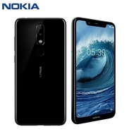 Nokia X5 Smartphone Photo Mobile Android  Global Older Machine LTE Version Fingerprint Used 98% new 