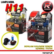 CAR LIGHTS (H11) WHITE / YELLOW XENON HALOGEN BULB