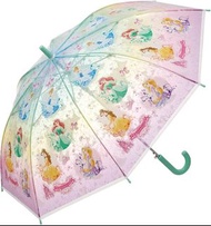 迪士尼公主兒童透明雨傘
