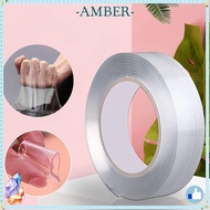 AMBER1 Nano Tape Adhesive Tape For Home Kitchen Bathroom Reusable Tracsless