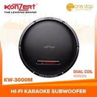Original Konzert KW-3000M 12" 350 watts Professional Hi-Fi Subwoofer Speaker KW3000M