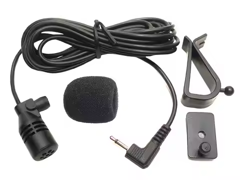 Microphone Mic 2.5mm Pioneer Compatible for Car Vehicle Stereo Radio GPS DVD Bluetooth Enabled Head 