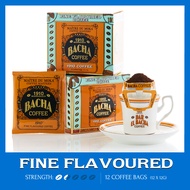 Bacha Coffee | 1910 Fine Flavoured 100% Arabica Beans Medium Roast x12 Individually Wrapped Single S