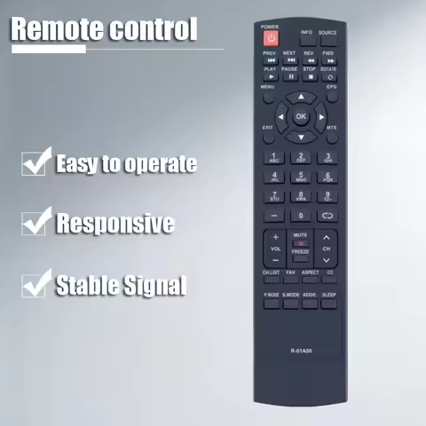 Remote Control Replacement for Audio/TV/Projector 0rigjnal for Daewoo RC-402B LCD LED TV Controller