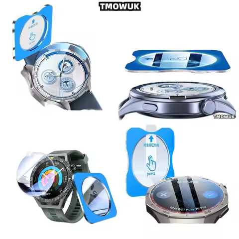 For Huawei Watch GT5 GT4 GT3 GT2 Pro GT - Tempered Glass Shield, Anti-Spy Privacy Protector, Anti-Gl