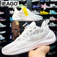 IEAGO AR 2 Spike Basketball Shoes For Men Sports Anti-Slip Fitness Running Jogging Sneakers