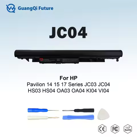 JC04 38.48Wh 2600mAh 14.8V Laptop Battery for HP Pavilion 14 15 17 Series JC03 JC04 HS03 15-bs 15-bw