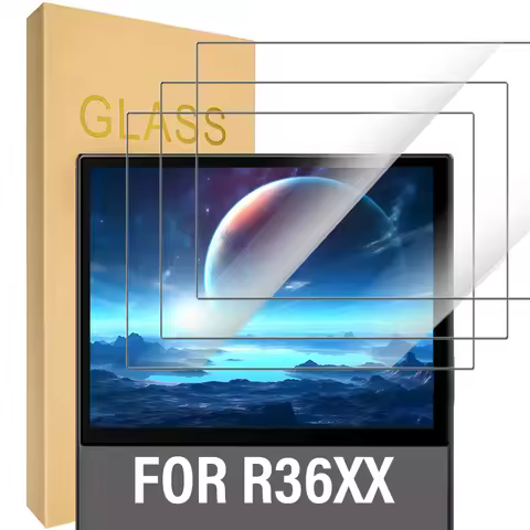 Tempered Glass For R36XX Retro Handheld Game Console 9H Hardness Screen Protectors Clear Glass Films