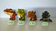Jurassic World Snap Squad Figurines Toys 侏羅紀世界恐龍玩具