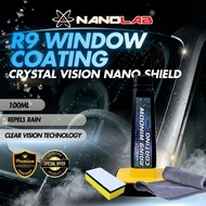 Rain9 Windshield Glass Coating | Repels Rain Glass Care Coating | Glass Cleaner - Nanolab