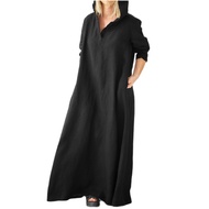 Hoodie Pakaian Jubah Labuh Moden Saiz Besar Lengan Panjang Wanita Set Baju Perempuan Oversize Loose 