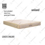 Uniland Kasur Springbed Size 160 x 200 STD Cream - Khusus Jabodetabek