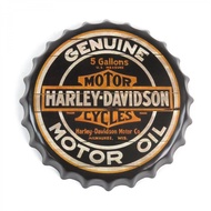 Table Metal Harley : Davidson : Motorcycle Engine Oil Bottle Cap