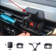 1set For Bmw X5 F15 2014-2018 X6 F16 2015-2019 Special Car Phone Holder Rack Stand Mount Plastic Mat