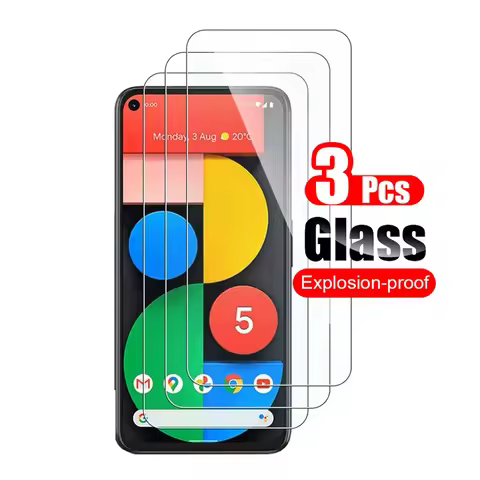 3Pcs Tempered Glass For Google Pixel 5 5A 5G Pixel5 Screen Protector Protective Film Phone Guard 10H