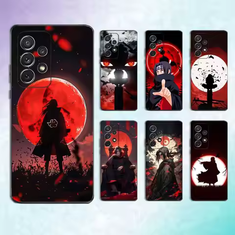 U-Uchiha-ES Anime I-Itachi Phone Case For Samsung S25,S24,S23,S22,S21,S20,S10,Ultra,Plus,Lite,FE,Sof