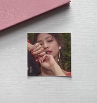Blackpink Jennie Solo 打歌貼紙 小卡 Ruby