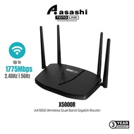 TOTOLINK X5000R AX1800 WiFI 6 Dual Band Gigabit Network Router (Support Unifi , Maxis & TIME Fiber)