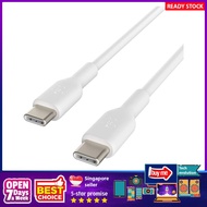 [sgstock] Belkin Boost Charge USB-C to USB-C Cable - 1M White - [] []
